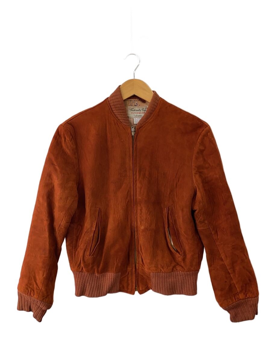 【中古】sears◆レザージャケット・ブルゾン/--/レザー/BRW/無地【メンズウェア】|2nd STREET 店