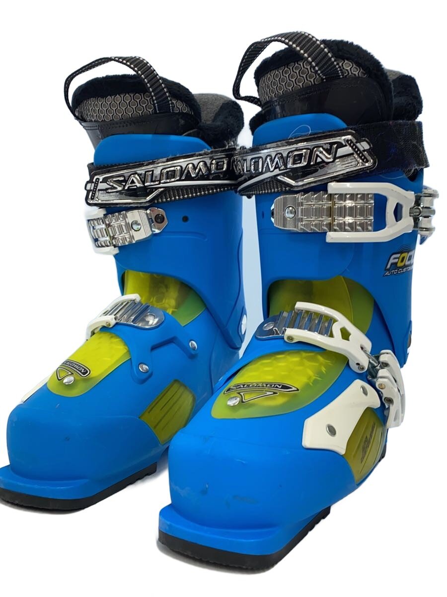 【中古】salomon◆スキーブーツ/26cm/BLU/アダルト【スポーツ】