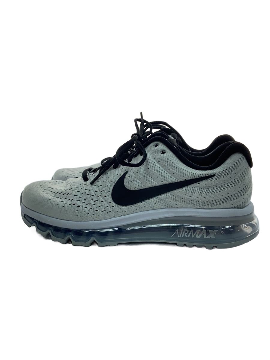 【中古】NIKE◆AIR MAX 2017_エア湖 マックス 2017/26珊/WHT【シューズ】