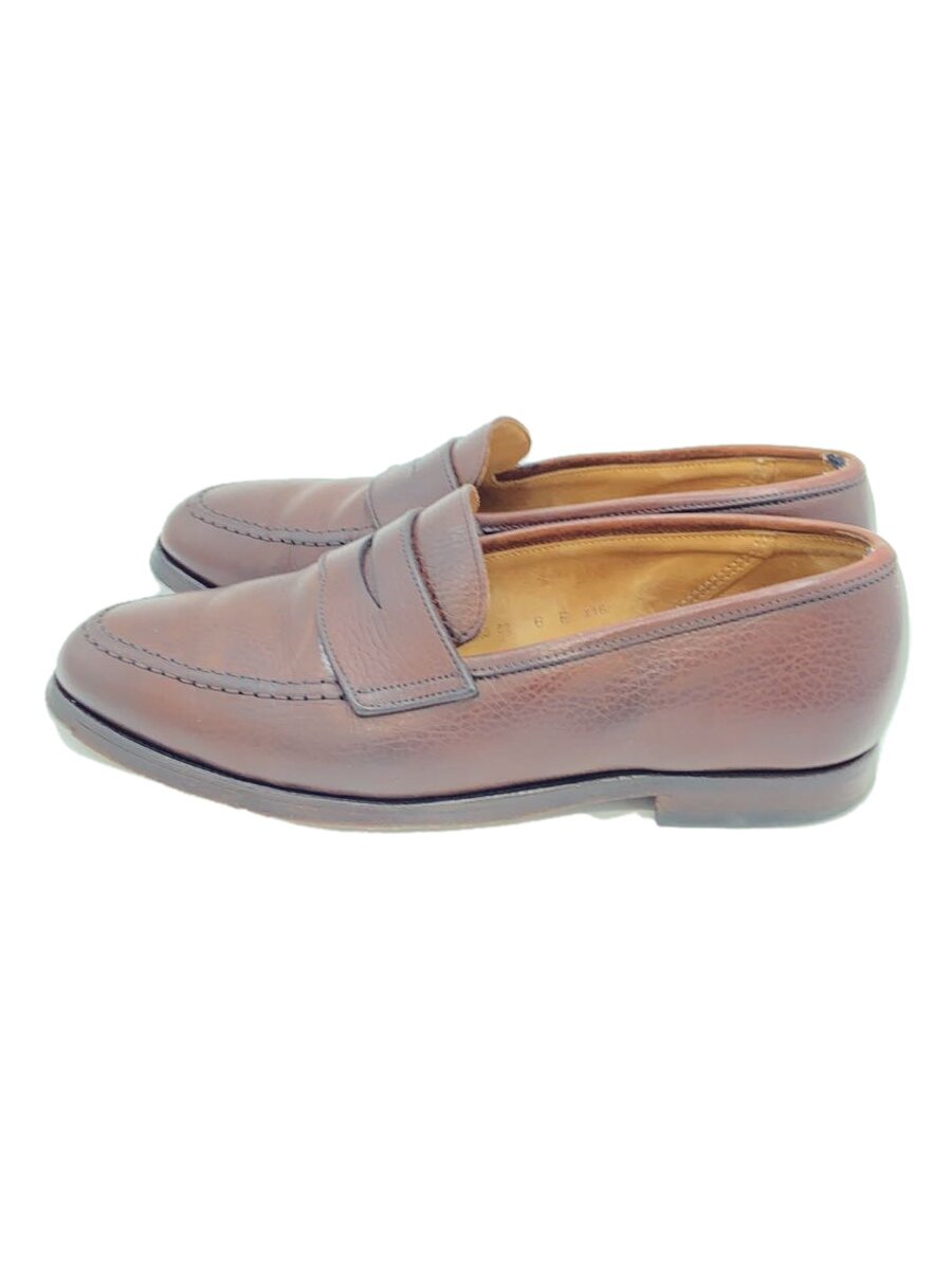 【中古】CROCKETT&JONES◆ローファー/6/BRW/レザー【シューズ】|2nd STREET 店