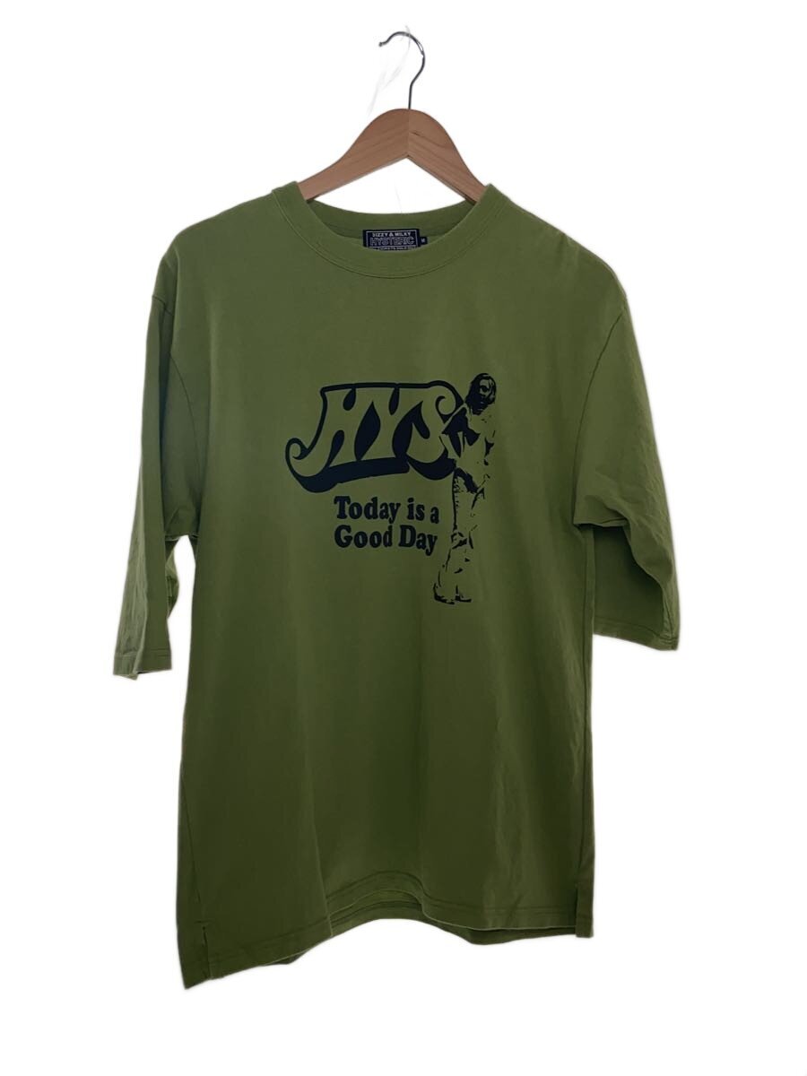 【中古】HYSTERIC GLAMOUR◆GOOD DAY/プルオーバー/M/綿織物/GRN/無地/GOODDAY【メンズウェア】