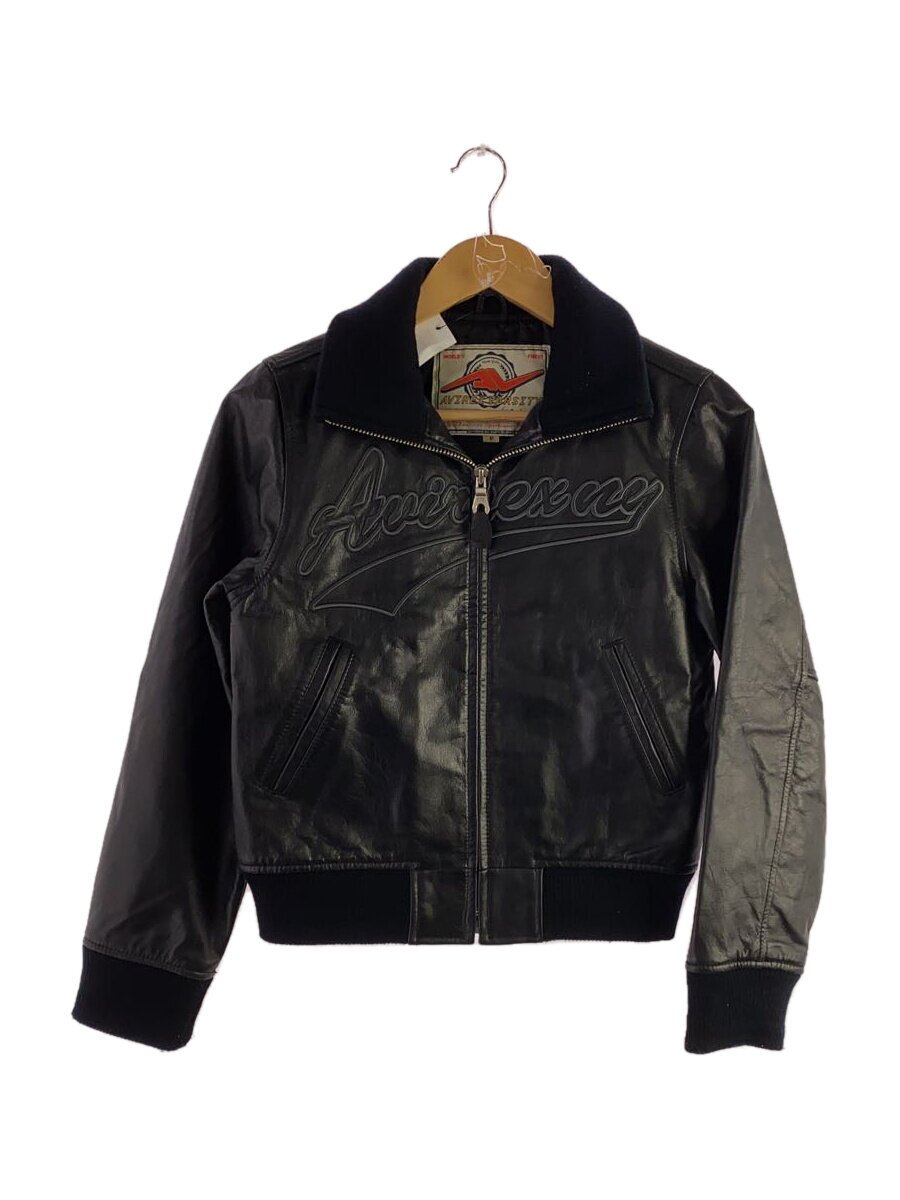 【中古】AVIREX◆レザージャケット・ブルゾン/FREE/牛革/BLK/622109【メンズウェア】|2nd STREET 店