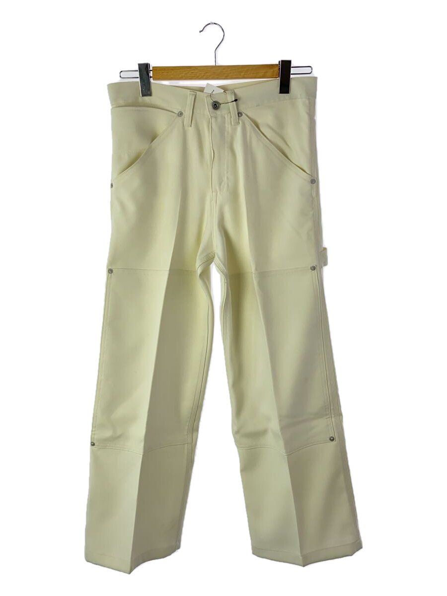 【中古】DAIRIKU◆ペインターパンツ/S/ポリエステル/WHT/23AW P-11//【メンズウェア】