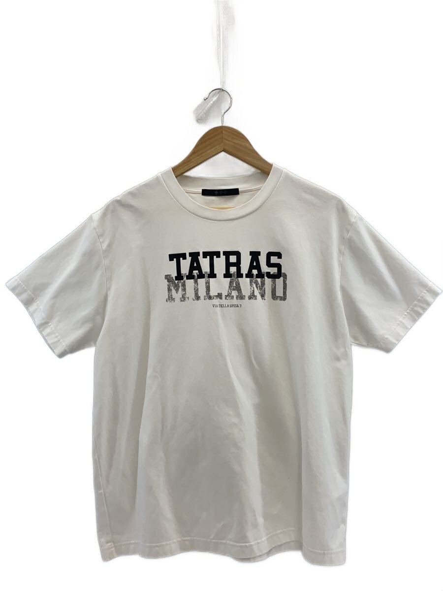 【中古】TATRAS◆プルオーバー/2/綿織物/WHT/MTKE25S8036-M【メンズウェア】