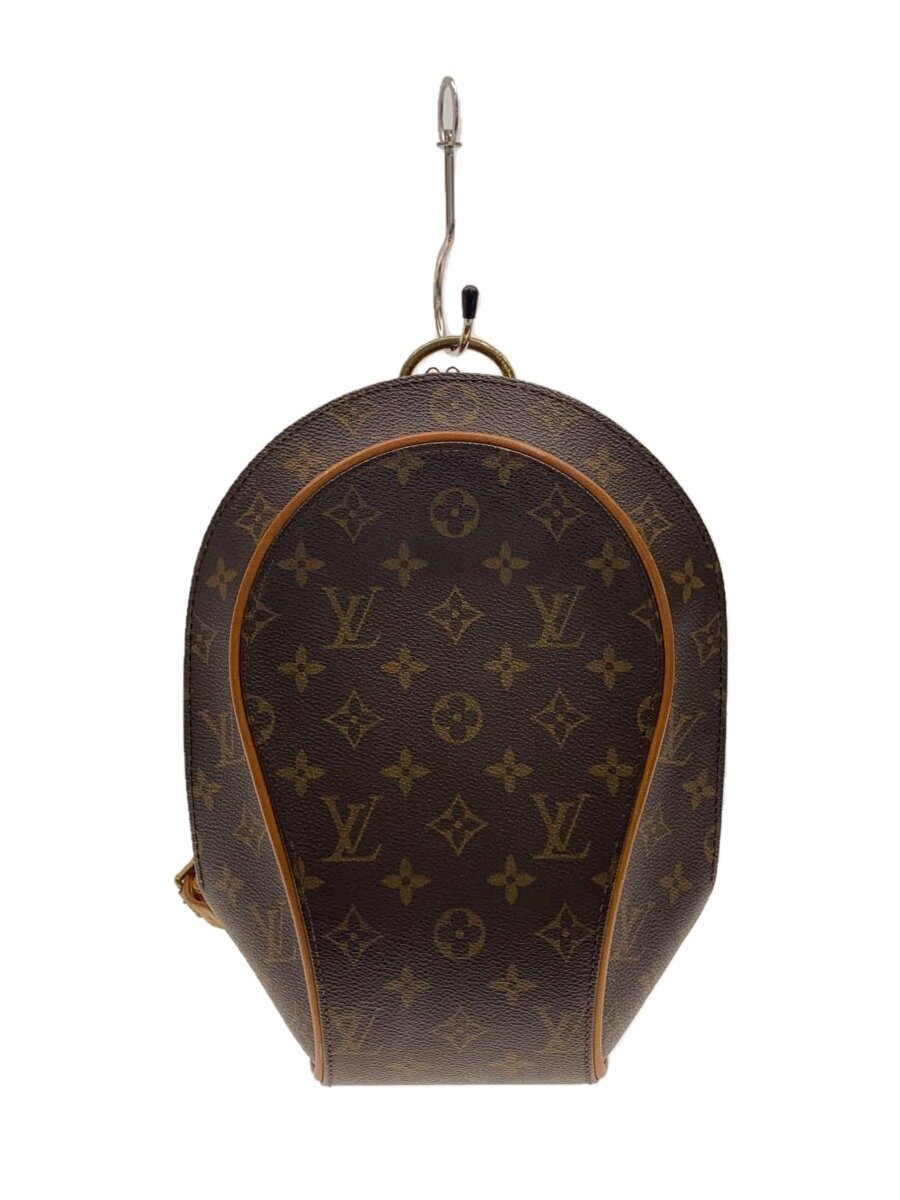 【中古】LOUIS VUITTON◆エリプス・サック・ア・ド_モノグラム・帆布_BRW/PVC/BRW【御徒面子】