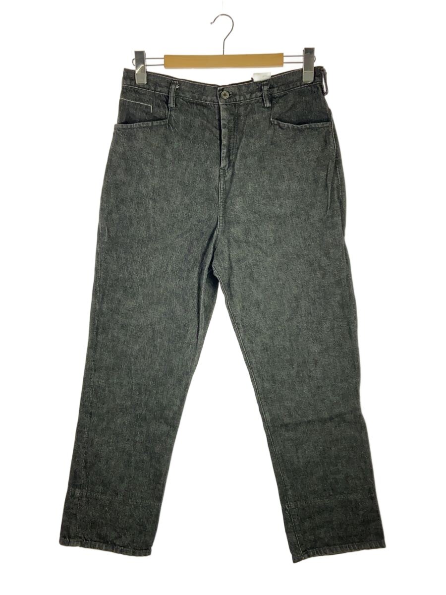 【中古】Y’s◆デニムパンツ/バギー/ボトム/2/コットン/BLK/yn-p15-014/裏地ストライプ【メンズウェア】|2nd STREET 店