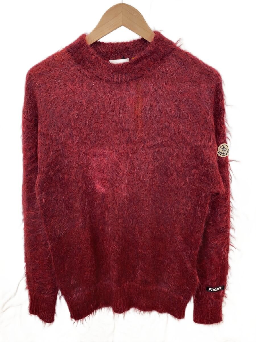 【中古】MONCLER◆Mohair Jumper/ニット・セーター(薄手)/5/モヘア/RED/H209U9C00003//【メンズウェア】｜2ｎｄ STREET 店