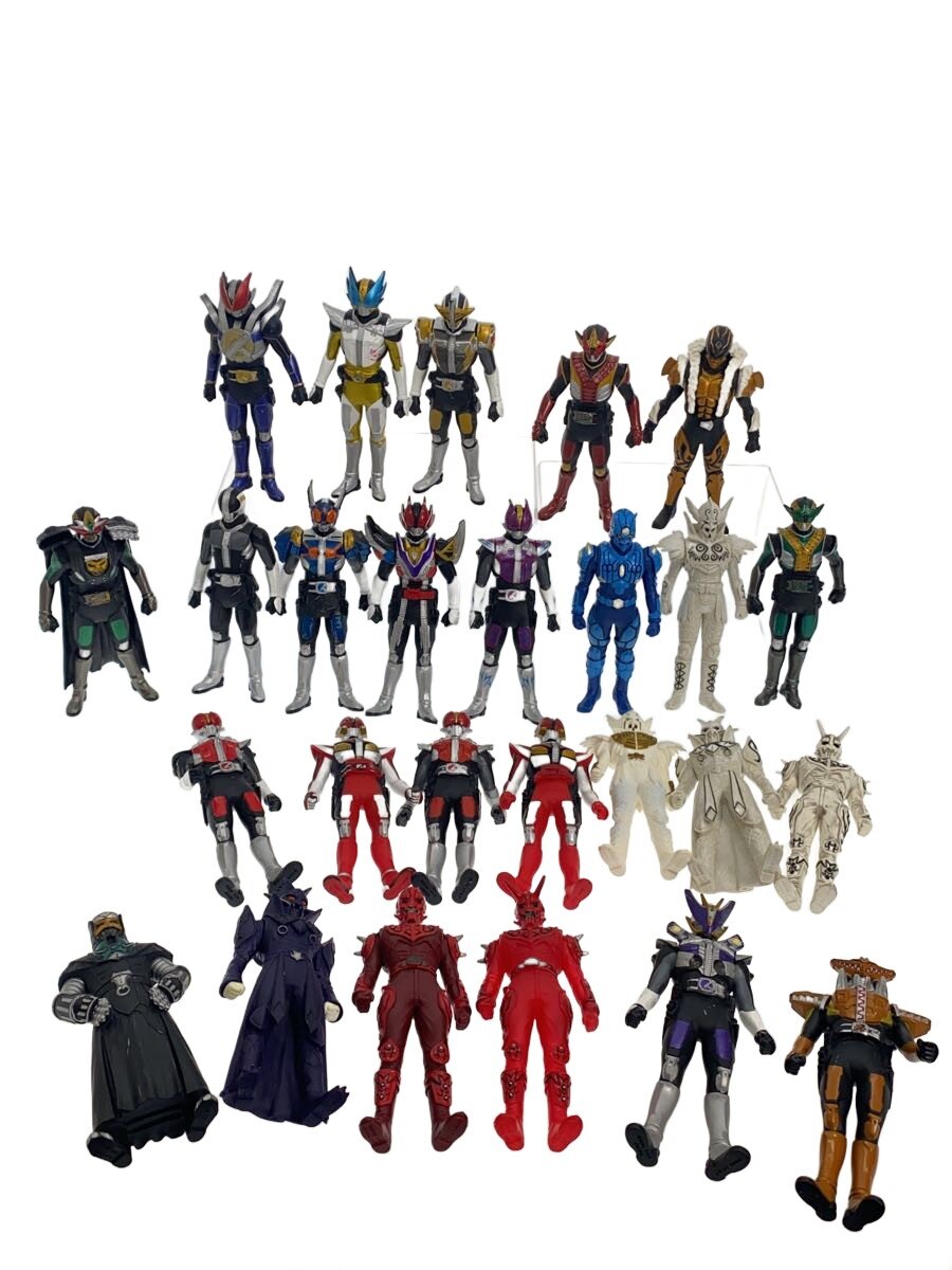 【中古】ソフビ/仮面ライダー電王/26体まとめ売り/MASKEDRIDERDEN-O//【ホビー】