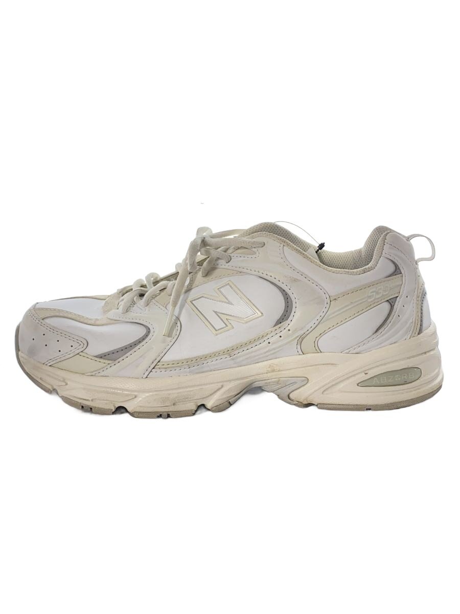 【中古】NEW BALANCE◆MR530/白いこと/27.5糎/WHT【シューズ】