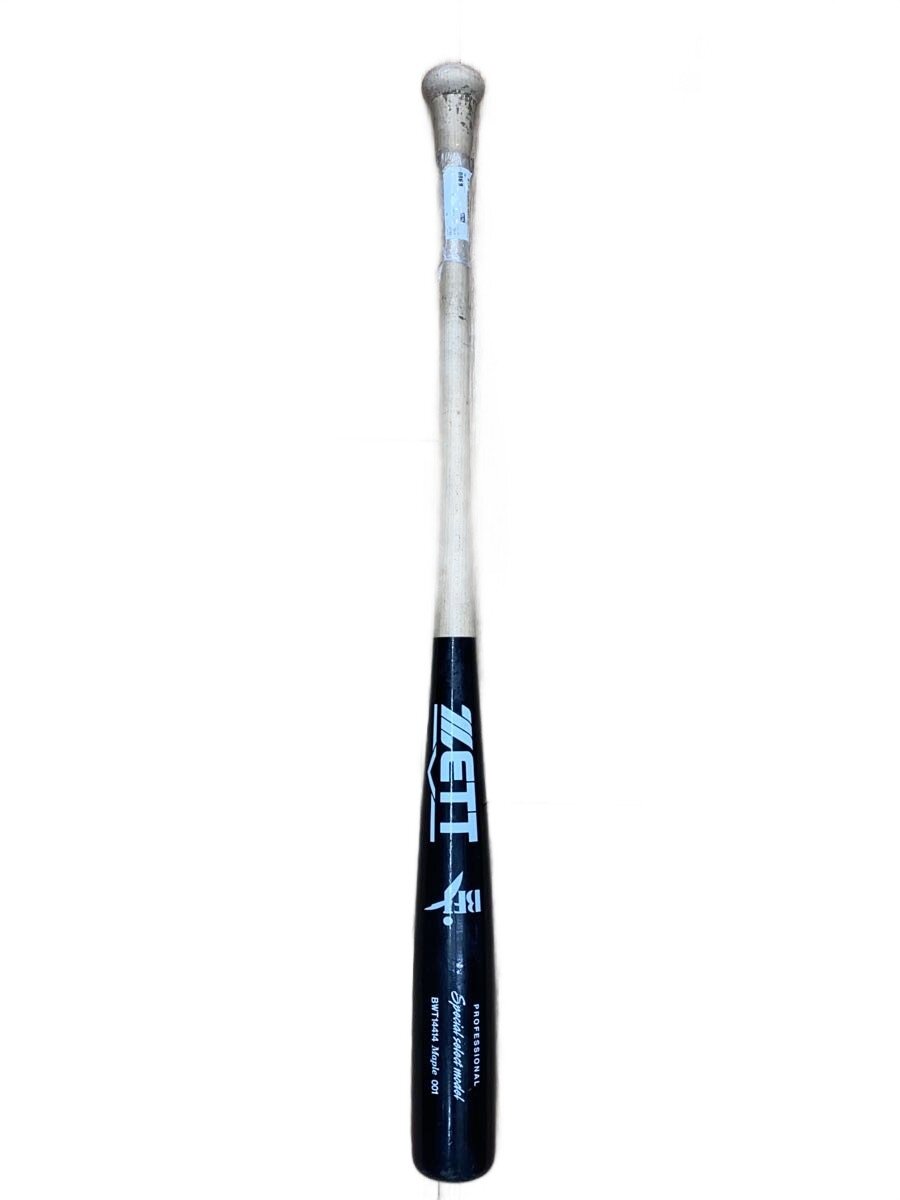 【中古】ZETT◆ベイスボール備品/BLK/BWT14414/硬式/木製野球バット//【運動競技】