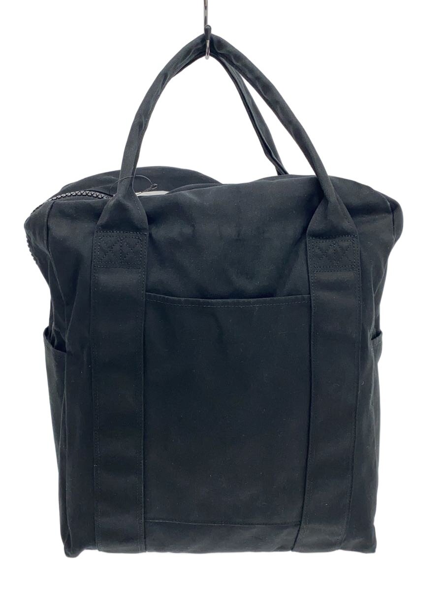 【中古】COMME des GARCONS HOMME PLUS◆トートバッグ/ポリエステル/BLK/無地/? NULL ?【御徒面子】