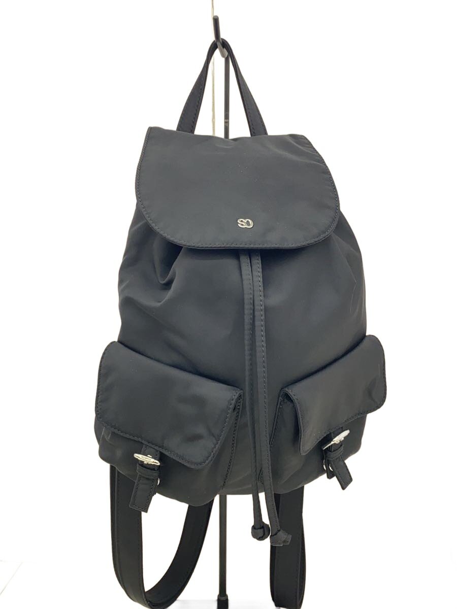 【中古】STAND OIL◆背嚢/ナイロン/BLK【御徒面子】