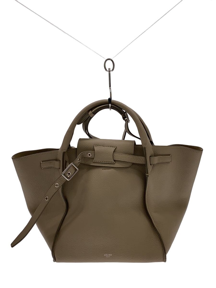 【中古】CELINE◆ビッグバッグスモール/--/GRY/無地//【バッグ】｜2ｎｄ STREET 店
