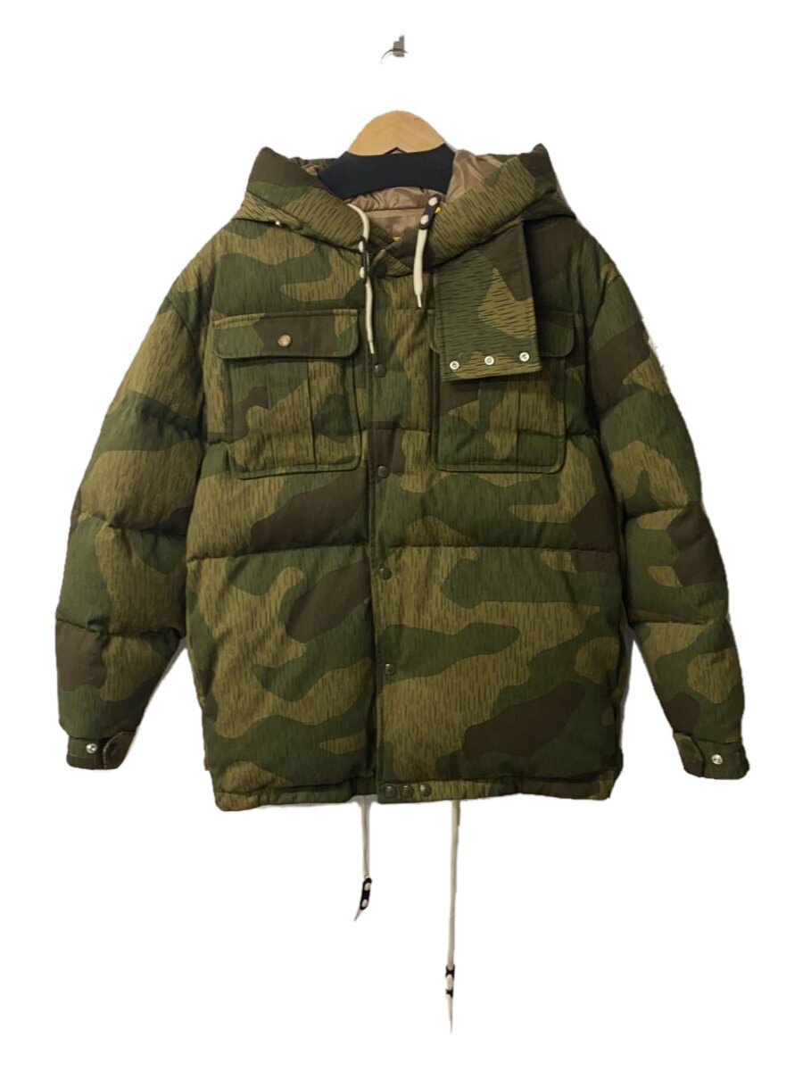 【中古】MONCLER◆MANDELBROT GIUBBOTTO/2/コットン/KHK/カモフラ/I209L1A00018 M3766【メンズウェア】｜2ｎｄ STREET 店
