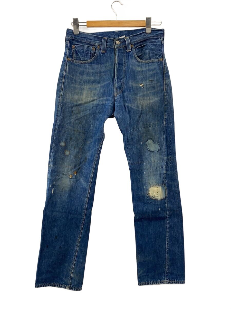 【中古】Levi’s◆501xx/トルコ製/取り繕い産業/下つ方/30/綿織物/IDG/パソコン9-47501-0178【メンズウェア】