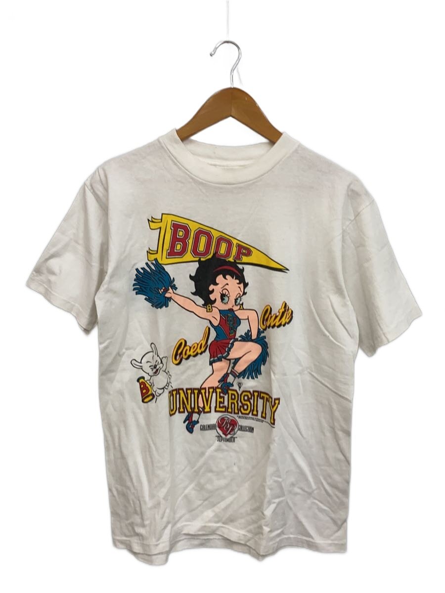 【中古】プルオーバー/M/綿織物/WHT/刷り上げる/90s//【メンズウェア】