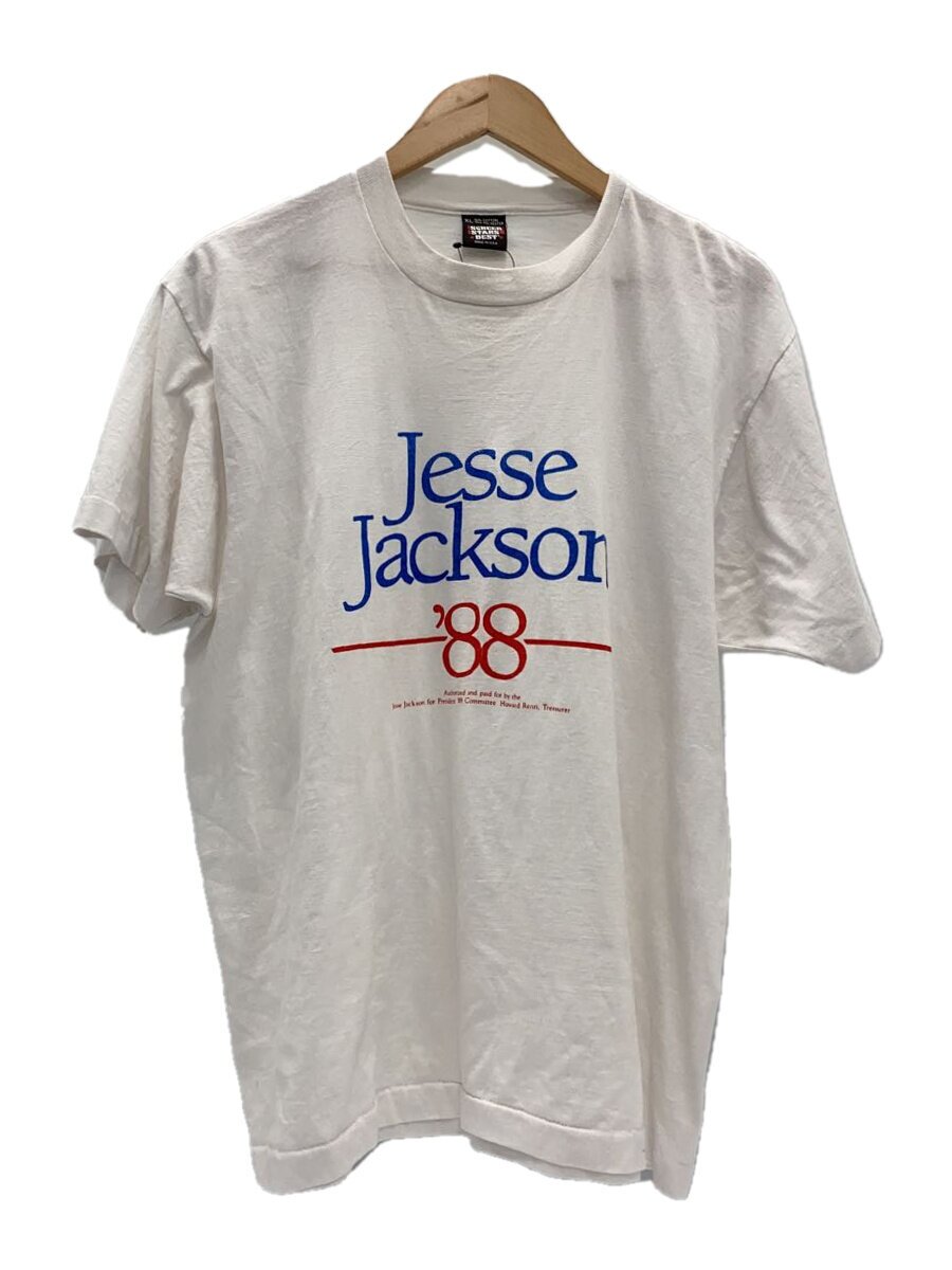 【中古】SCREEN STARS◆プルオーバー/XL/綿織物/WHT/80-90s/Jesse/1988【メンズウェア】