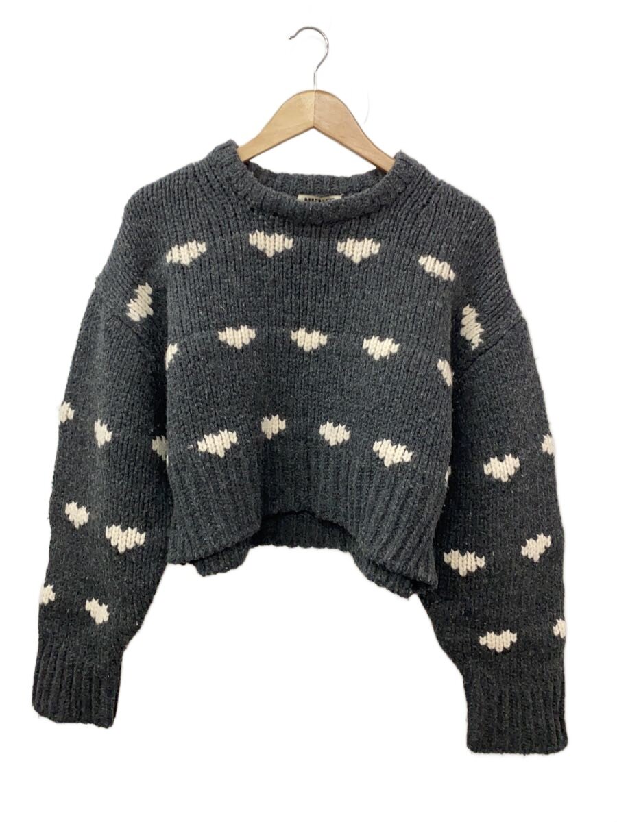 【中古】NKNIT◆ニット・セーター(厚手)/--/ウール/GRY/NKNIT22AW-009-1【レディースウェア】｜2ｎｄ STREET 店