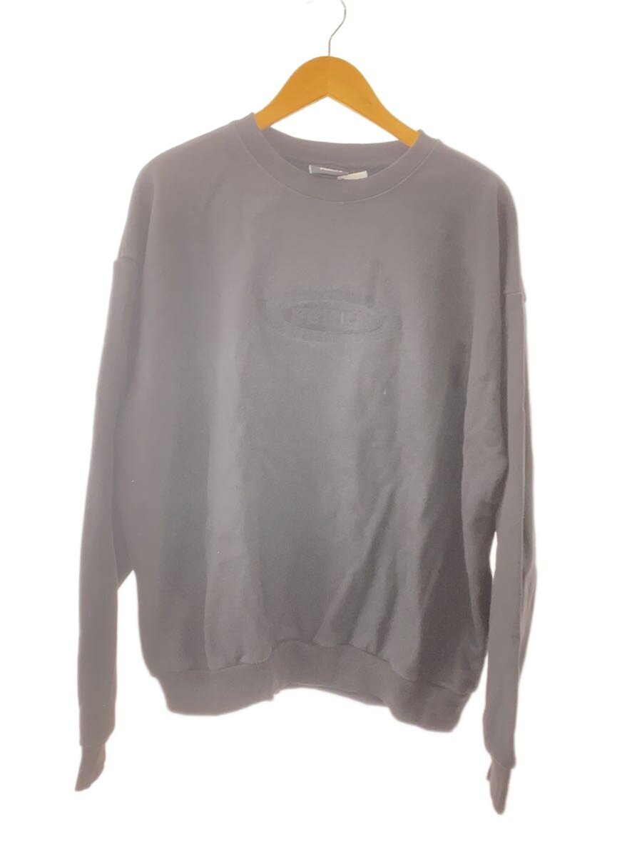 【中古】FEELS/CREWNECK SWEATSHIRT/汗水/XL/綿織物/BLK/無地【メンズウェア】