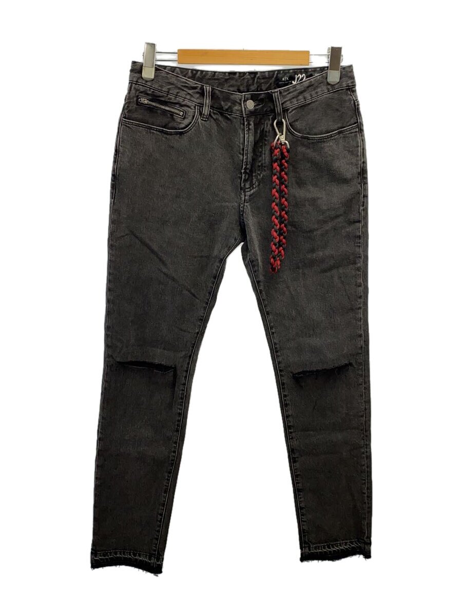 【中古】ARMANI EXCHANGE◆下つ方/31/ジーンズ/GRY【メンズウェア】