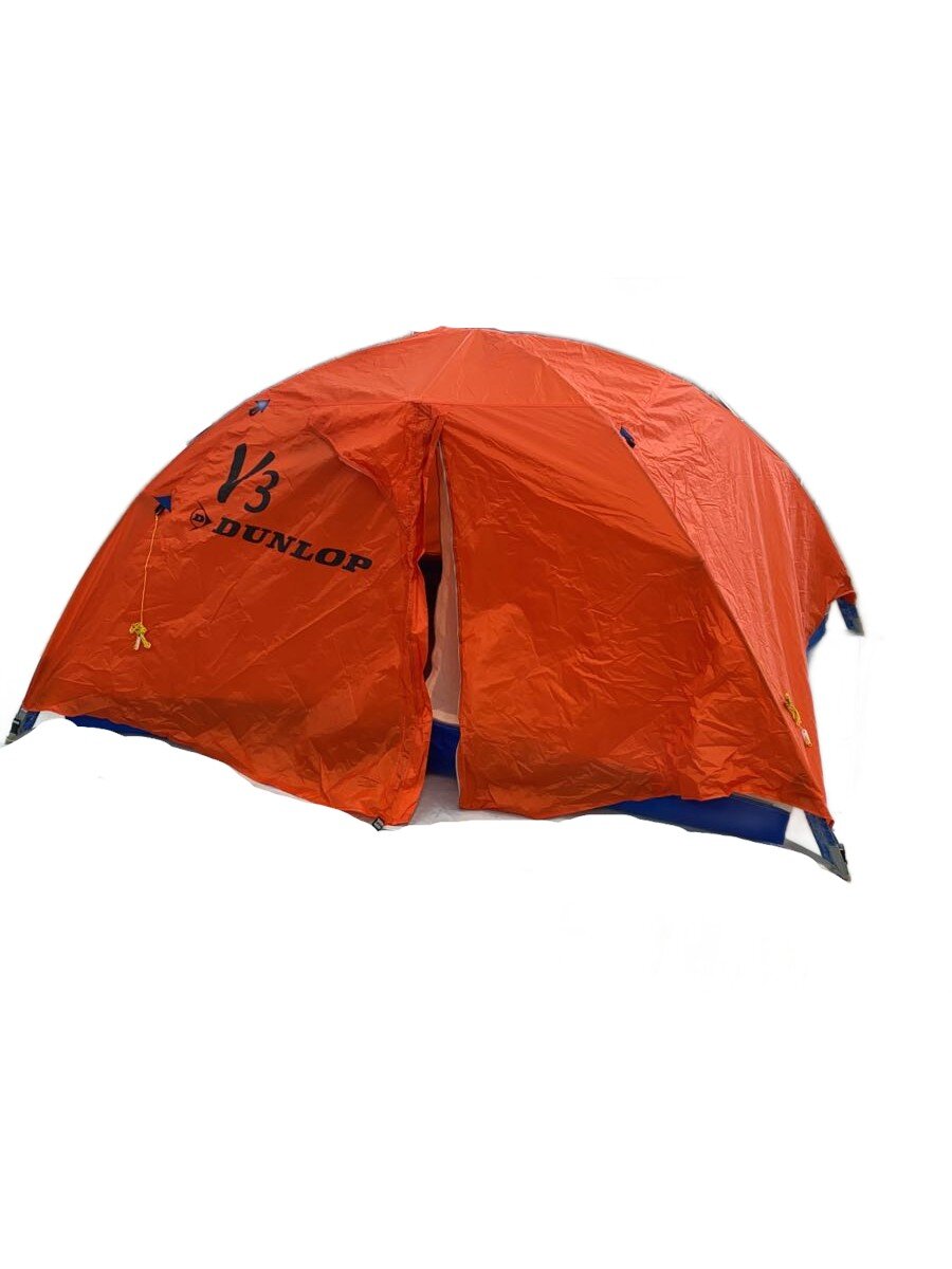 【中古】DUNLOP◆テント/ドーム/2~3人用/ORN【スポーツ】