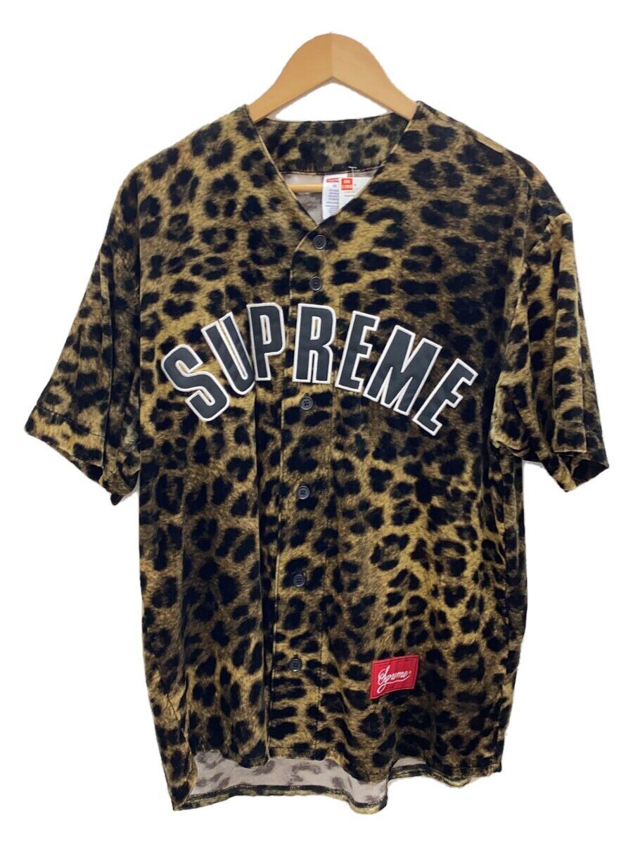 【中古】Supreme◆velvet baseball jersey/25ss/半袖シャツ/M/--/GLD/アニマル//【メンズウェア】｜2ｎｄ STREET 店