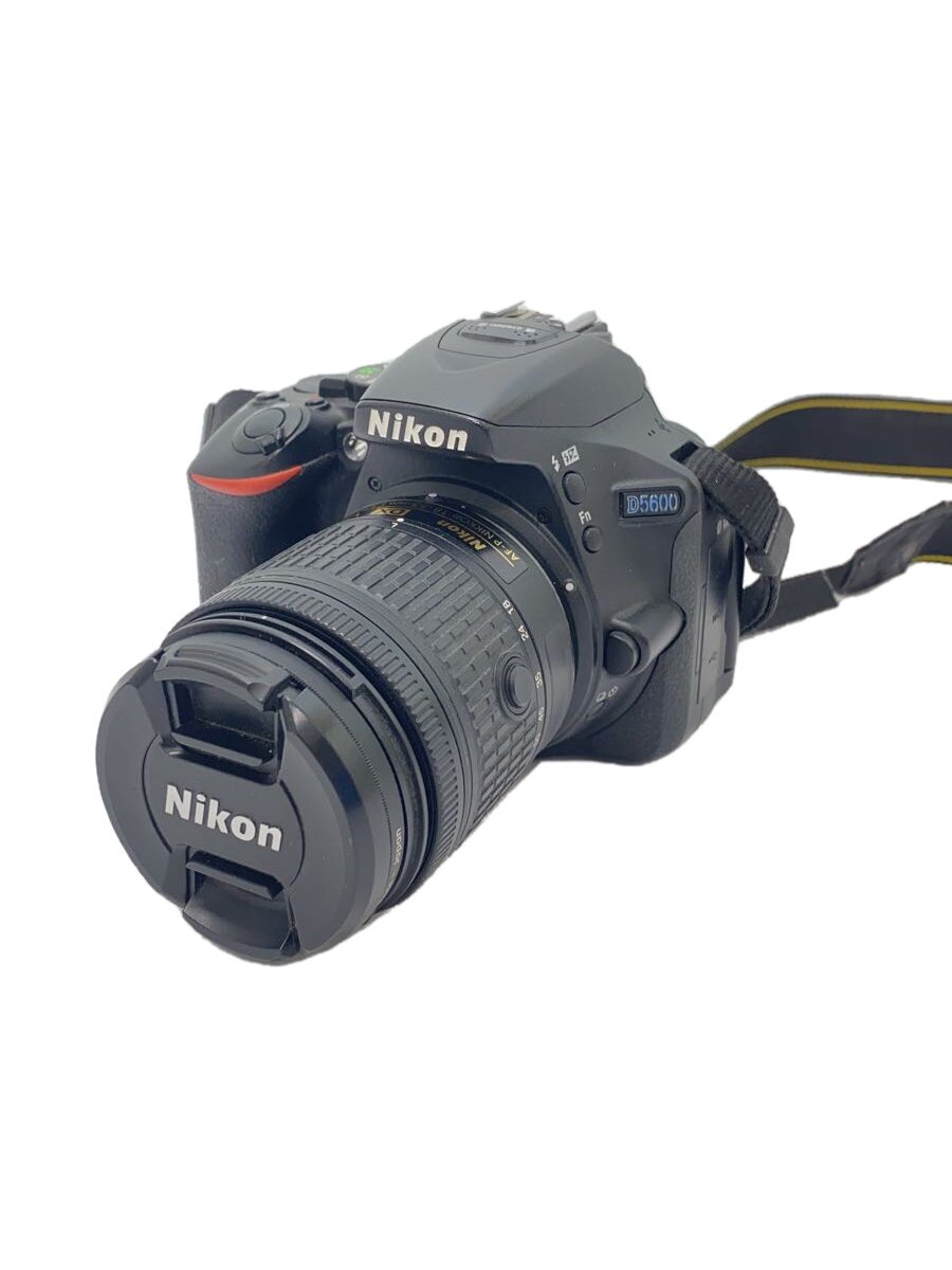 【中古】Nikon◆デジタル一眼写真機 D5600 18-55 VR 水晶体一揃いの道具【写真機】