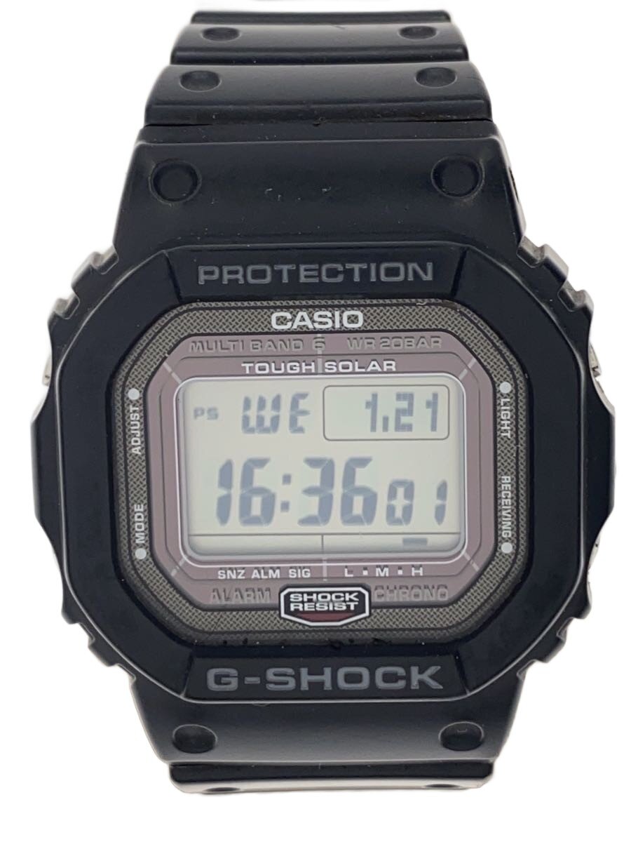 【中古】CASIO◆ソーラー腕時計_G-SHOCK/デジタル/BLK【服飾雑貨他】|2nd STREET 店