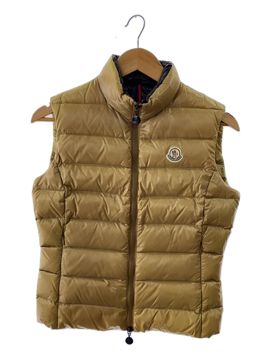 【中古】MONCLER◆ダウンベスト/0/ナイロン/CML/無地/020934830150 68950//【レディースウェア】|2nd STREET 店