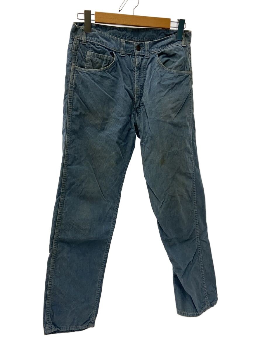 【中古】Levi’s◆下つ方/--/コール天/BLU/白ため桶/ビッグE/W目じるし/70S【メンズウェア】