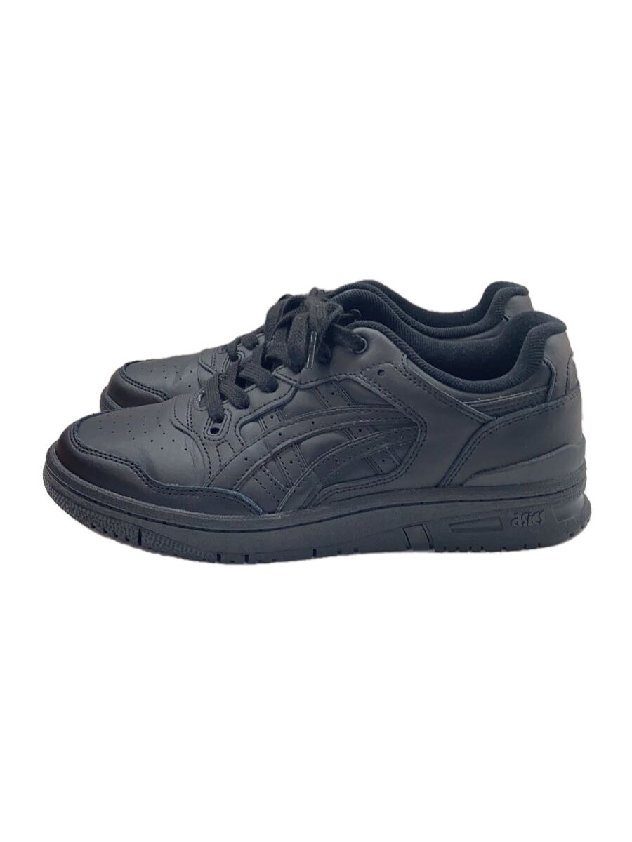 【中古】ASICS◆ローカットスニーカー/25.5cm/BLK/レザー【シューズ】｜2ｎｄ STREET 店