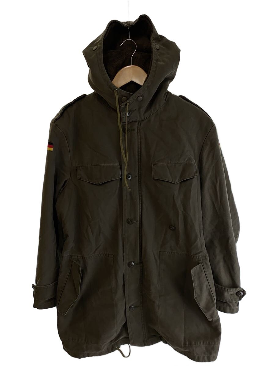 【中古】MILITARY◆モッズコート/--/--/KHK/無地/8415-12-156-5725【メンズウェア】