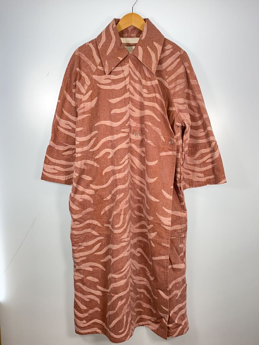 【中古】JIL SANDER◆厚地の外套/--/綿織物/PNK/総柄/JSWU475505WU2402TL//【メンズウェア】