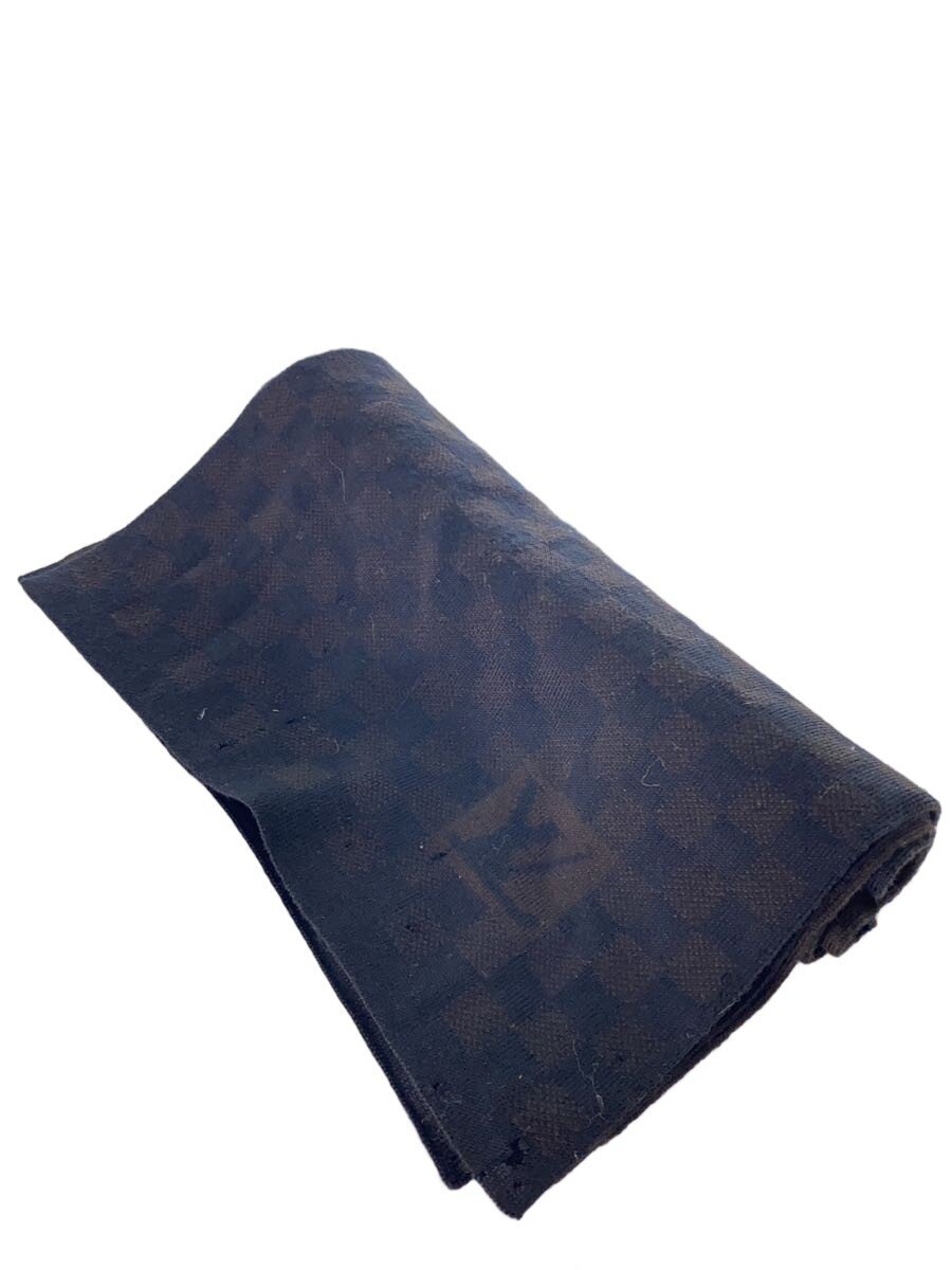 【中古】LOUIS VUITTON◆エシャルププティ/ダミエ  えり巻き/羊毛/総柄/メンズ/402330【服飾雑貨他】