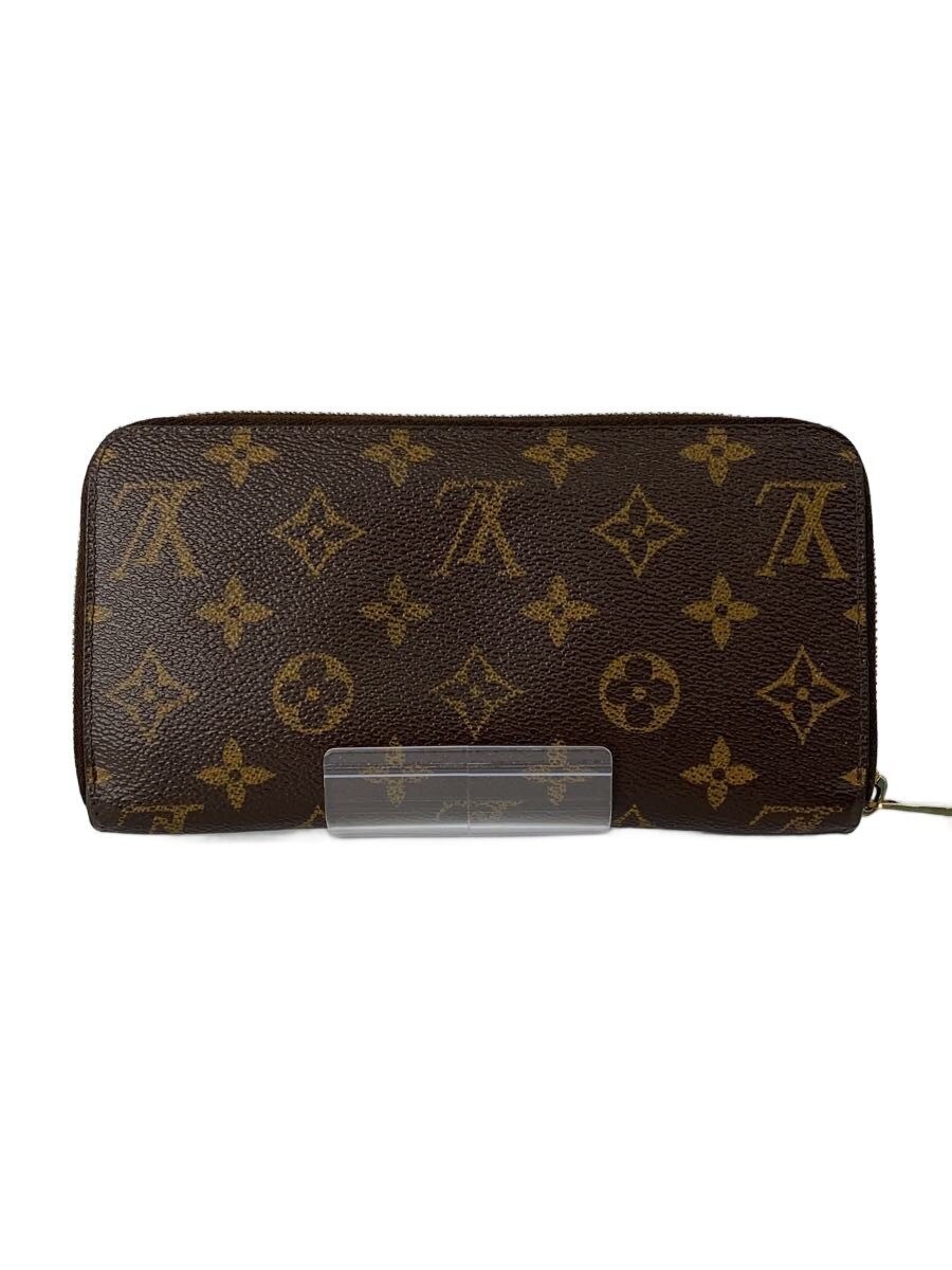 【中古】LOUIS VUITTON◆1)ジッピー・ウォレット_モノグラム・キャンバス/PVC/BRW/メンズ【服飾雑貨他】｜2ｎｄ STREET 店