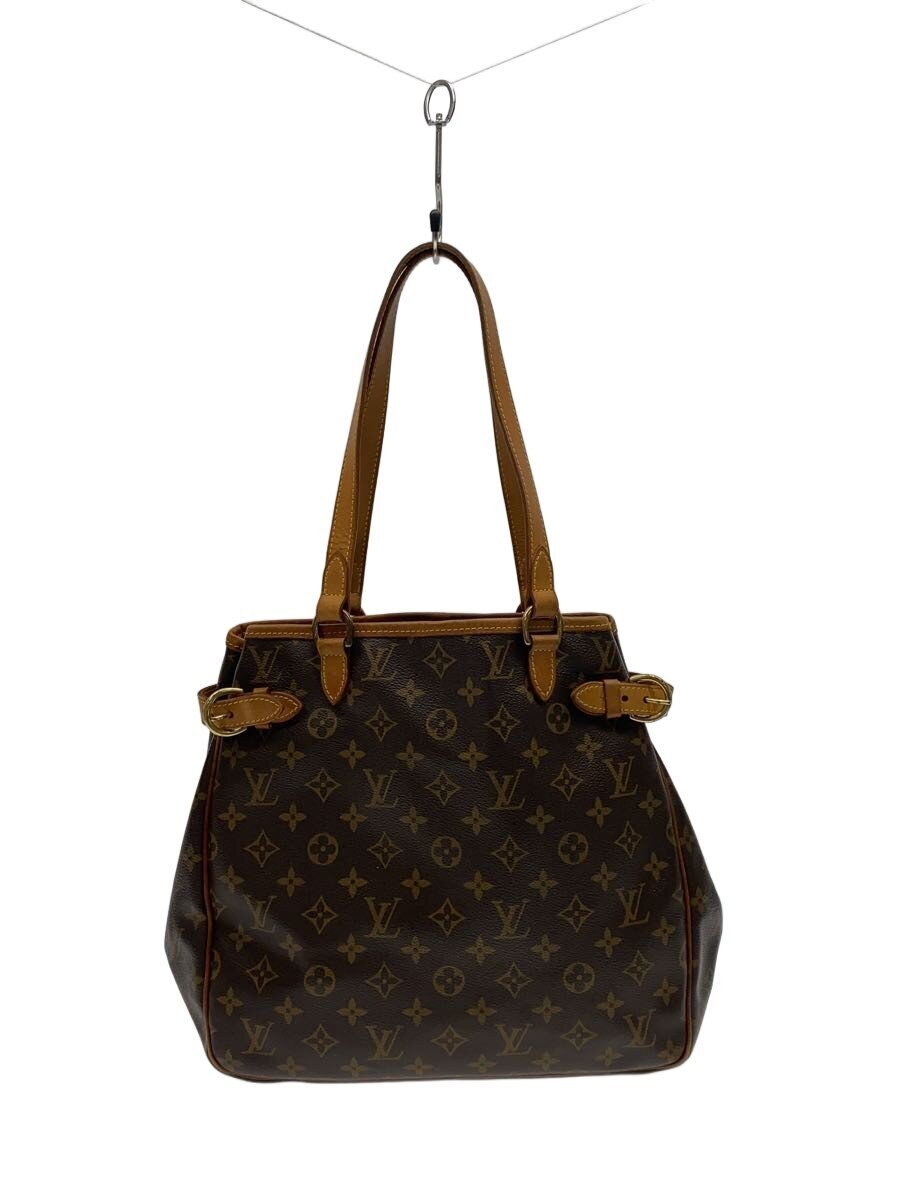 【中古】LOUIS VUITTON◆バティニョール・ヴェルティカル_モノグラム・キャンバス/PVC/BRW【バッグ】｜2ｎｄ STREET 店 59,796円