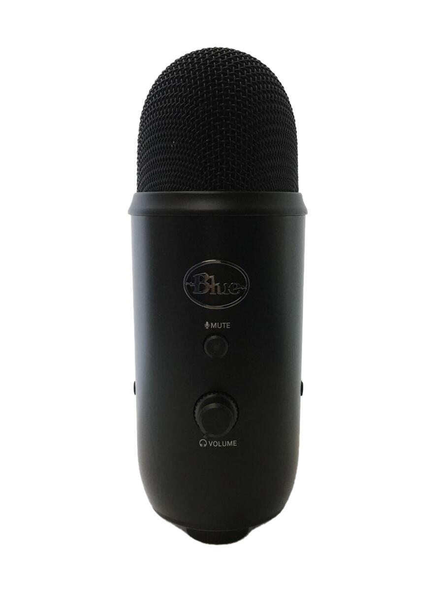【中古】Logicool◆Blue Yeti Blackout Edition/コンデンサーマイクロホン/Blue//BM400BK【家電・視覚性・オーディオ】