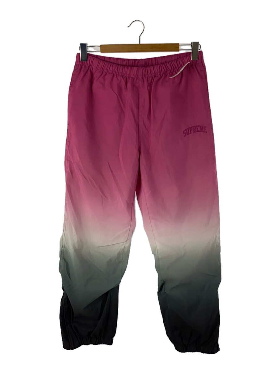 【中古】Supreme◆18SS/Gradient Track Pant/下つ方/M/ポリエステル/PNK【メンズウェア】