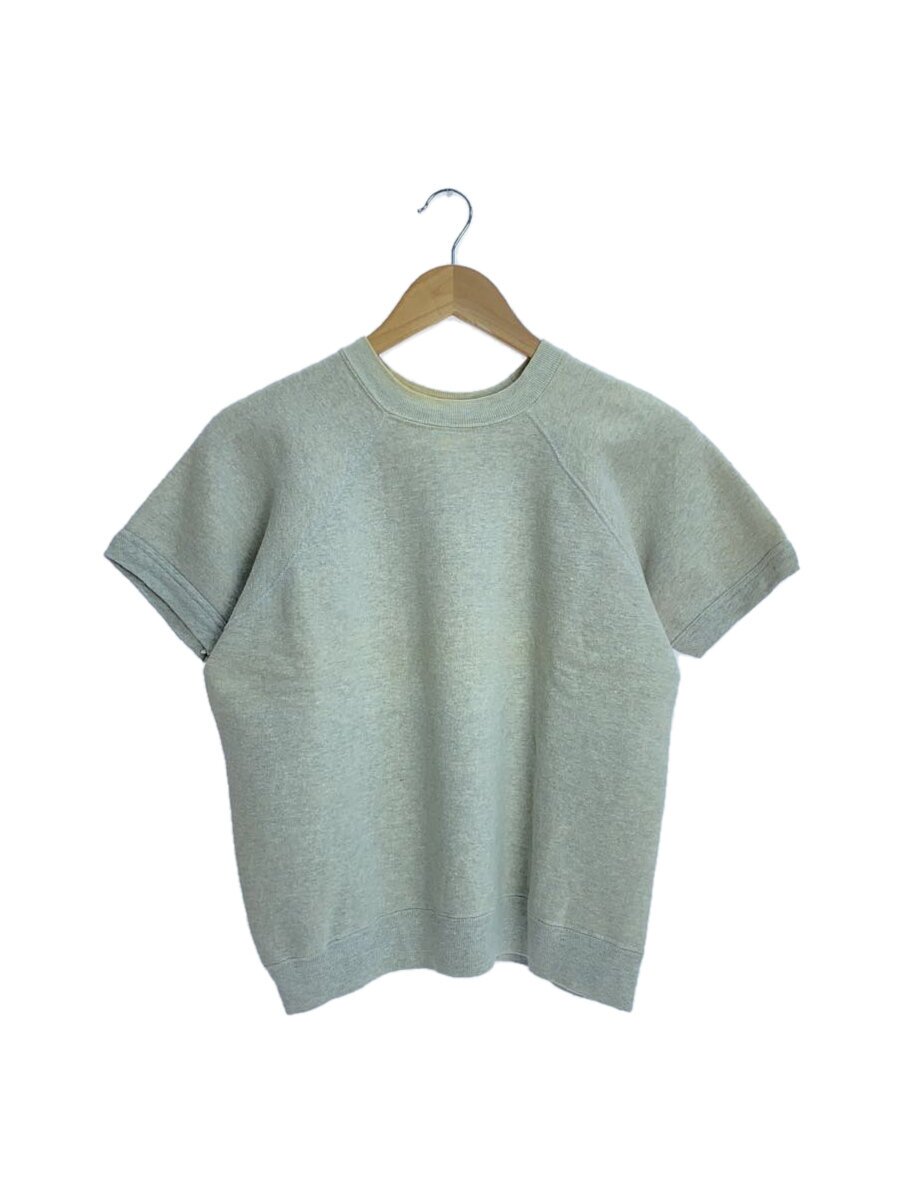 【中古】MAYO SPRUCE◆60s/半袖汗水/L/綿織物/GRY/無地【メンズウェア】