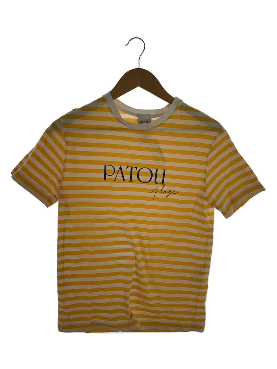 【中古】PATOU◆ティーシャツ/XS/綿織物/YLW/間借り人/21SCP-JE032-99【レディース御召しもの】