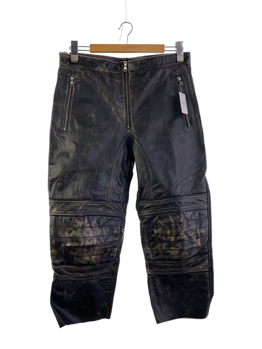 【中古】DIESEL◆ボトム/32/レザー/BLK/無地【メンズウェア】｜2ｎｄ STREET 店
