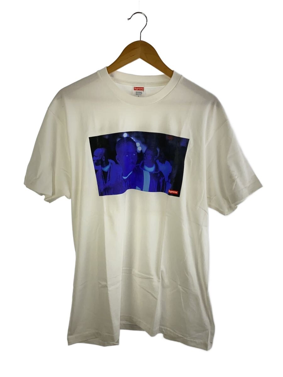 【中古】Supreme◆21AW/America Eats Its Yours/プルオーバー/L/綿織物/WHT//【メンズウェア】