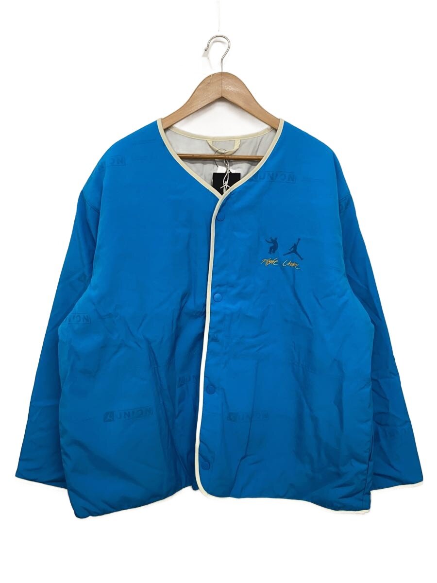 【中古】NIKE◆Jordan 2 Future is Now Liner Jacket/XL/ナイロン/BLU/UN-0062【メンズウェア】