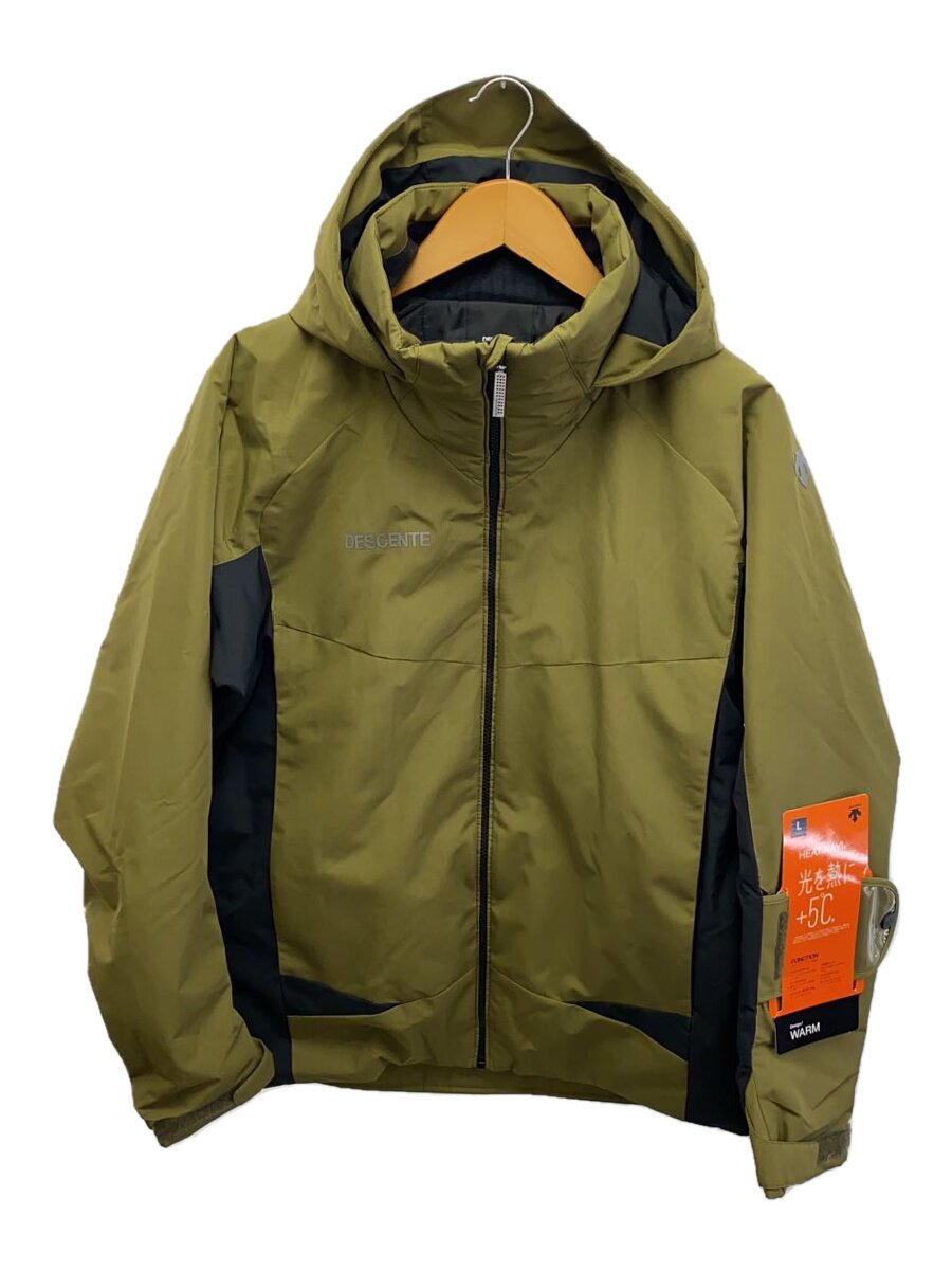 【中古】DESCENTE◆マウンテンパーカ/L/ポリエステル/KHK/DWMUJH72XT【メンズウェア】|2nd STREET 店