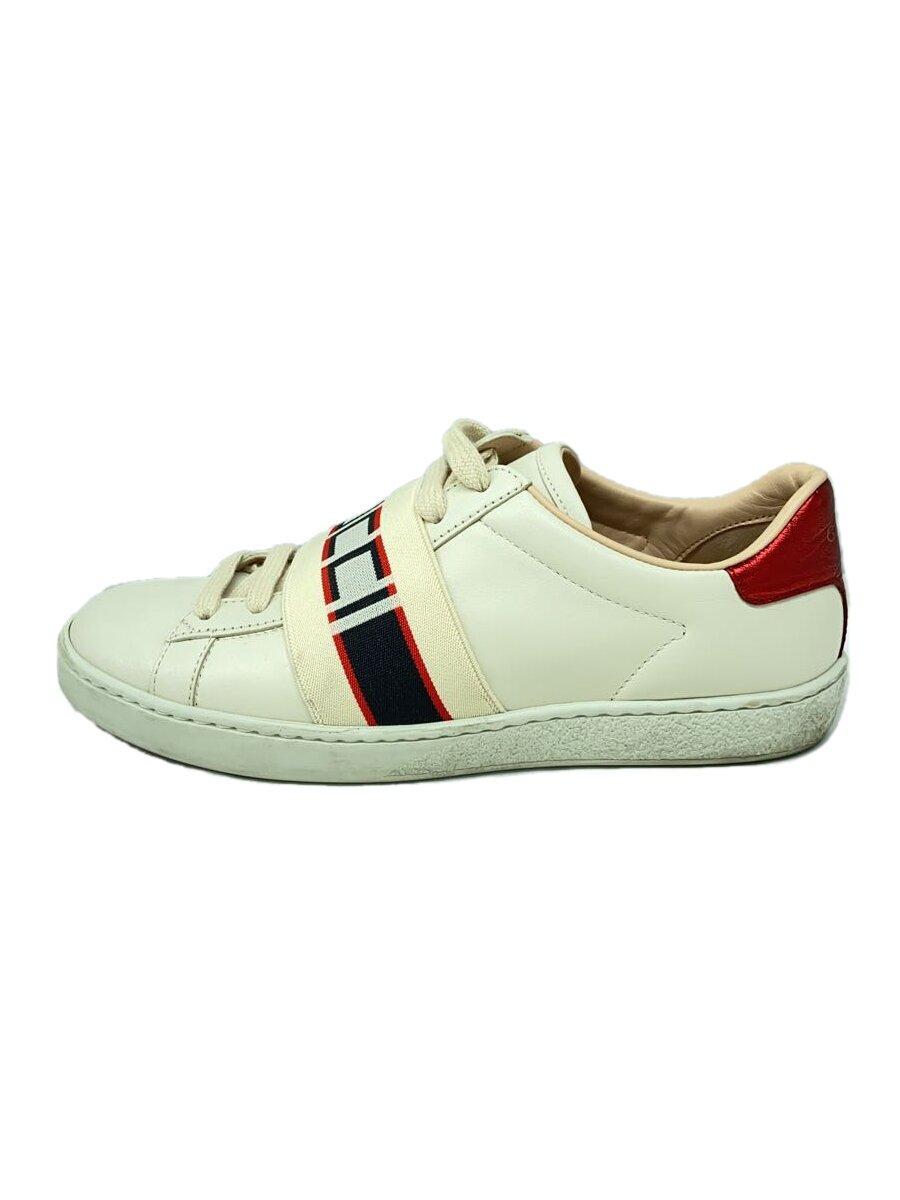 【中古】GUCCI◆ローカットスニーカー/35/CRM/525269【シューズ】