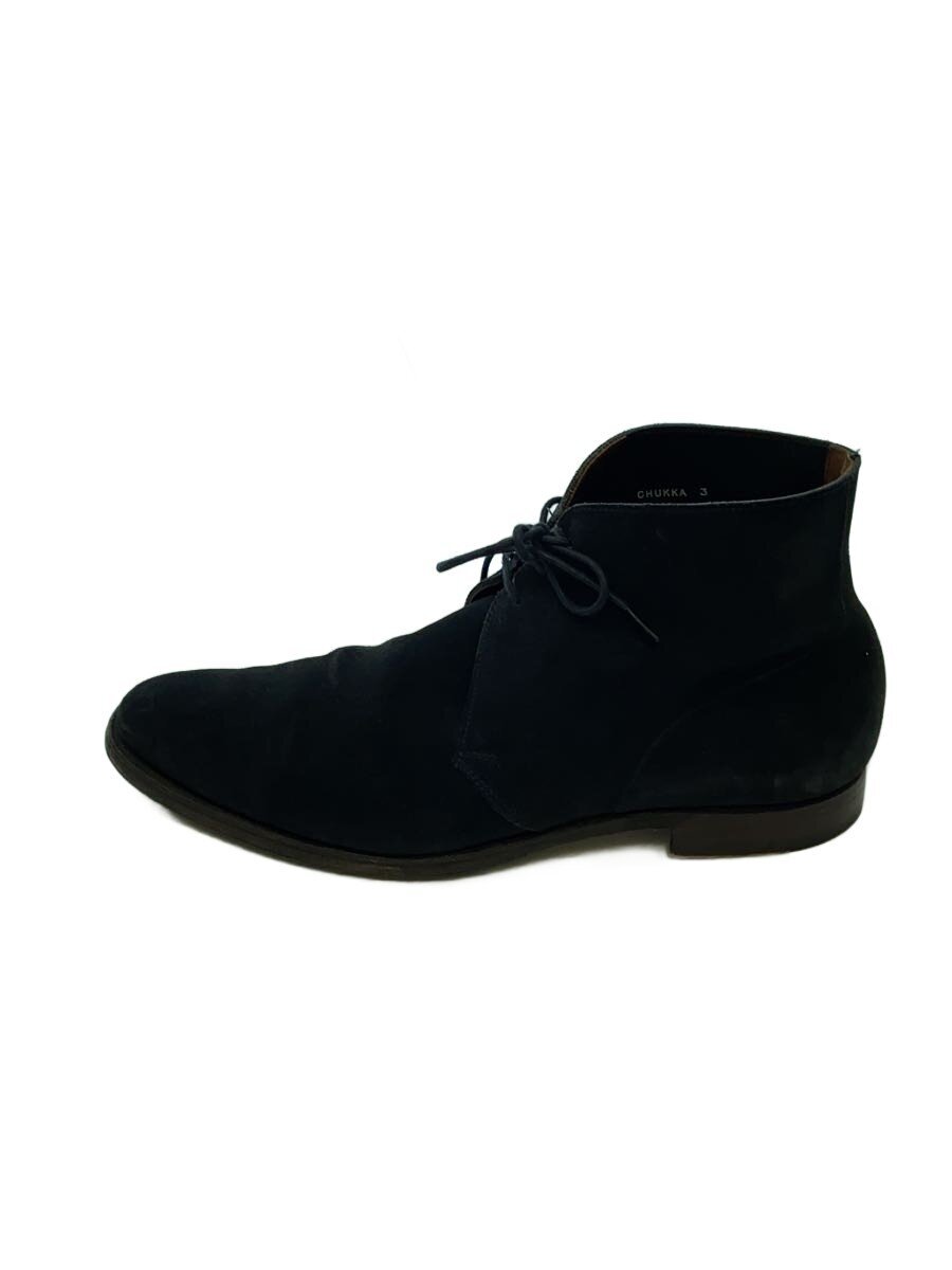 【中古】CROCKETT&JONES◆チャッカブーツ/UK8/BLK/スウェード/5780【シューズ】|2nd STREET 店