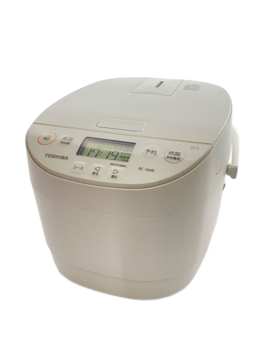 【中古】TOSHIBA◆炊飯器 RC-10HR(W)【家電・ビジュアル・オーディオ】