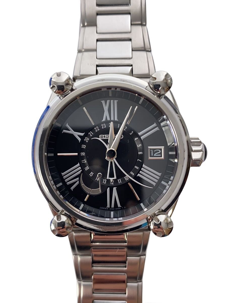 【中古】SEIKO◆ガランテGMT/春月運転積み上げる/5r66-0ac1//【服飾雑貨他】