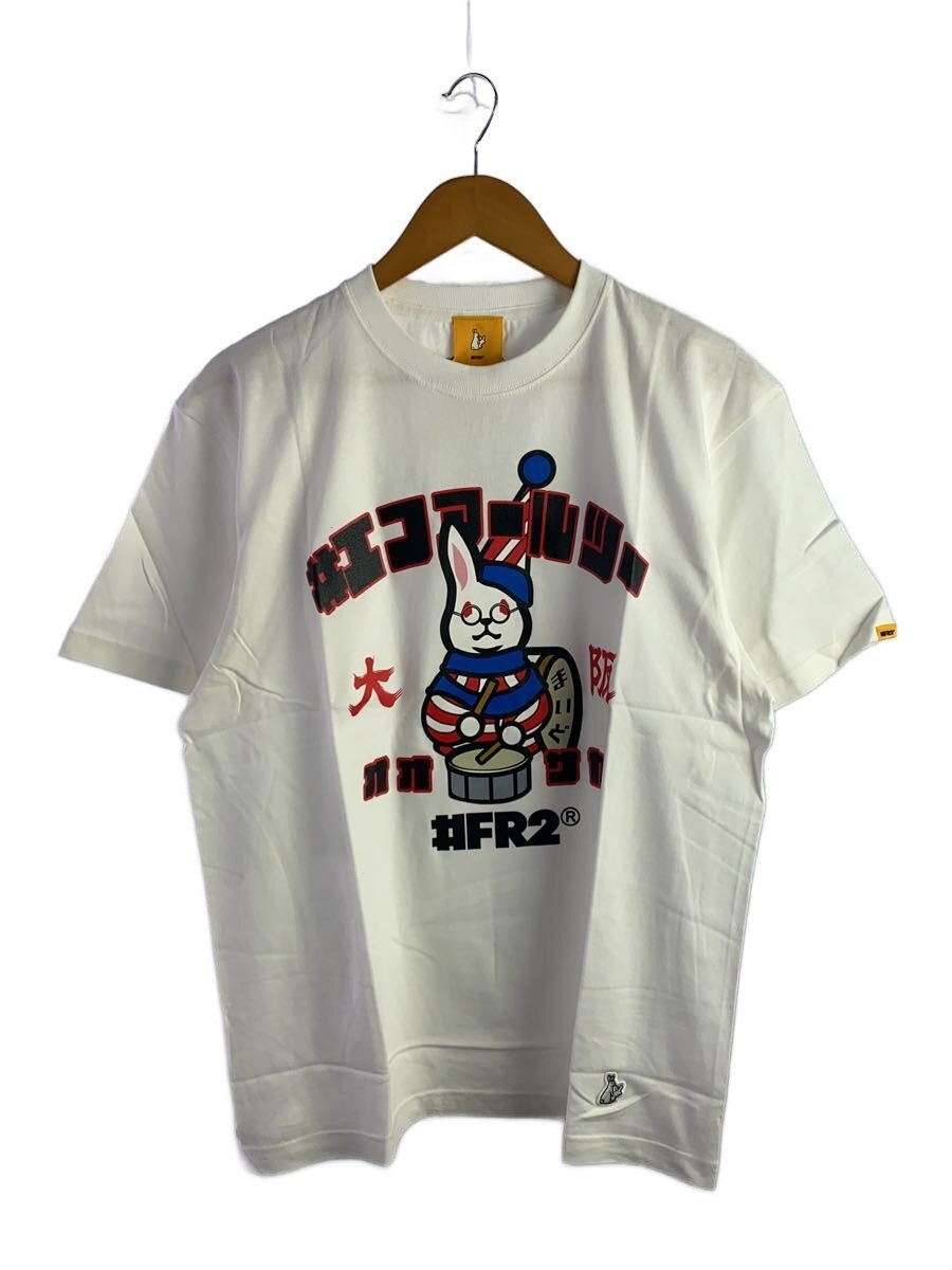 【中古】#FR2◆プルオーバー/XL/綿織物/WHT/刷り上げる/FRC3248【メンズウェア】
