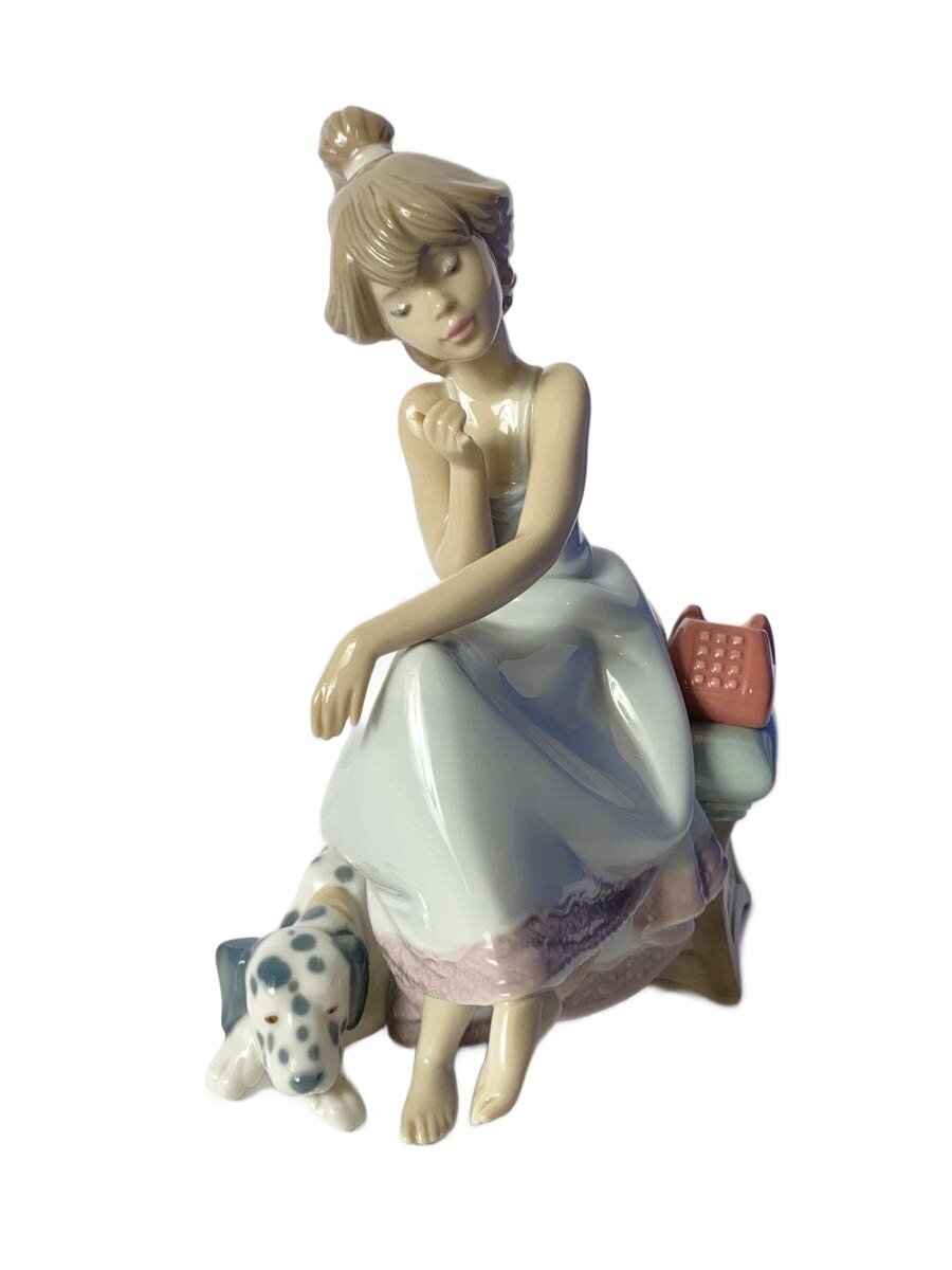 【中古】Lladro◆大事な電話/インテリア雑貨/05466【インテリア小物・日用雑貨】